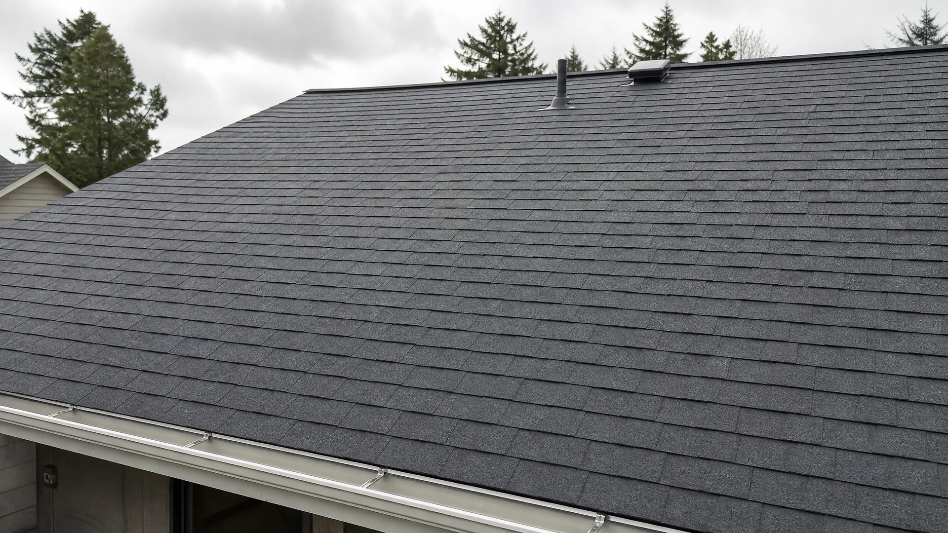 Clean roof after treatment