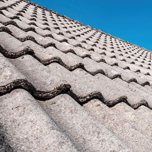 Concrete tile roof